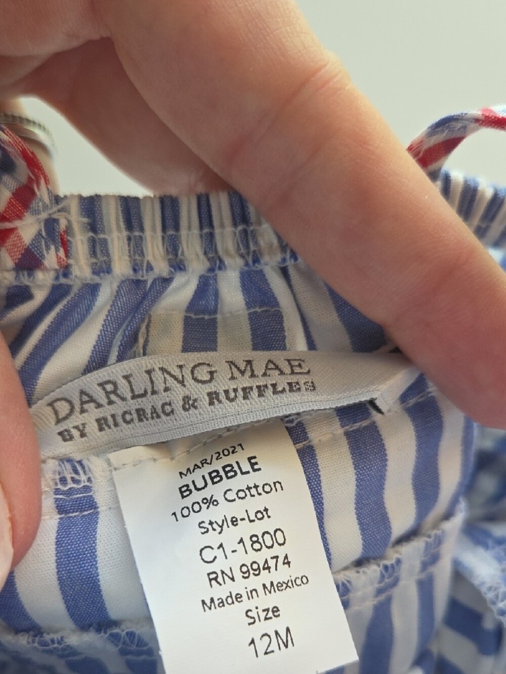 Darling Mae By Ricrac & Ruffles Bubble - Picture 4 of 6